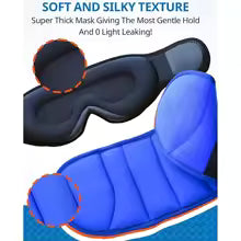 3D Contoured Travel Pillow 100%