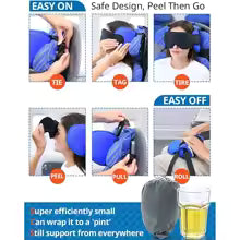 3D Contoured Travel Pillow 100%