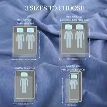 1PC Cooling Blanket for Hot Sleepers Lightweight