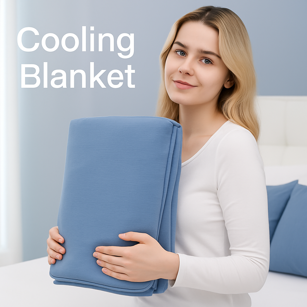 1PC Cooling Blanket for Hot Sleepers Lightweight