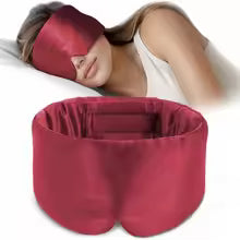 Silk Sleep Mask Soft Pressureless Sleeping Mask 100% Mulberry Silk for Eye